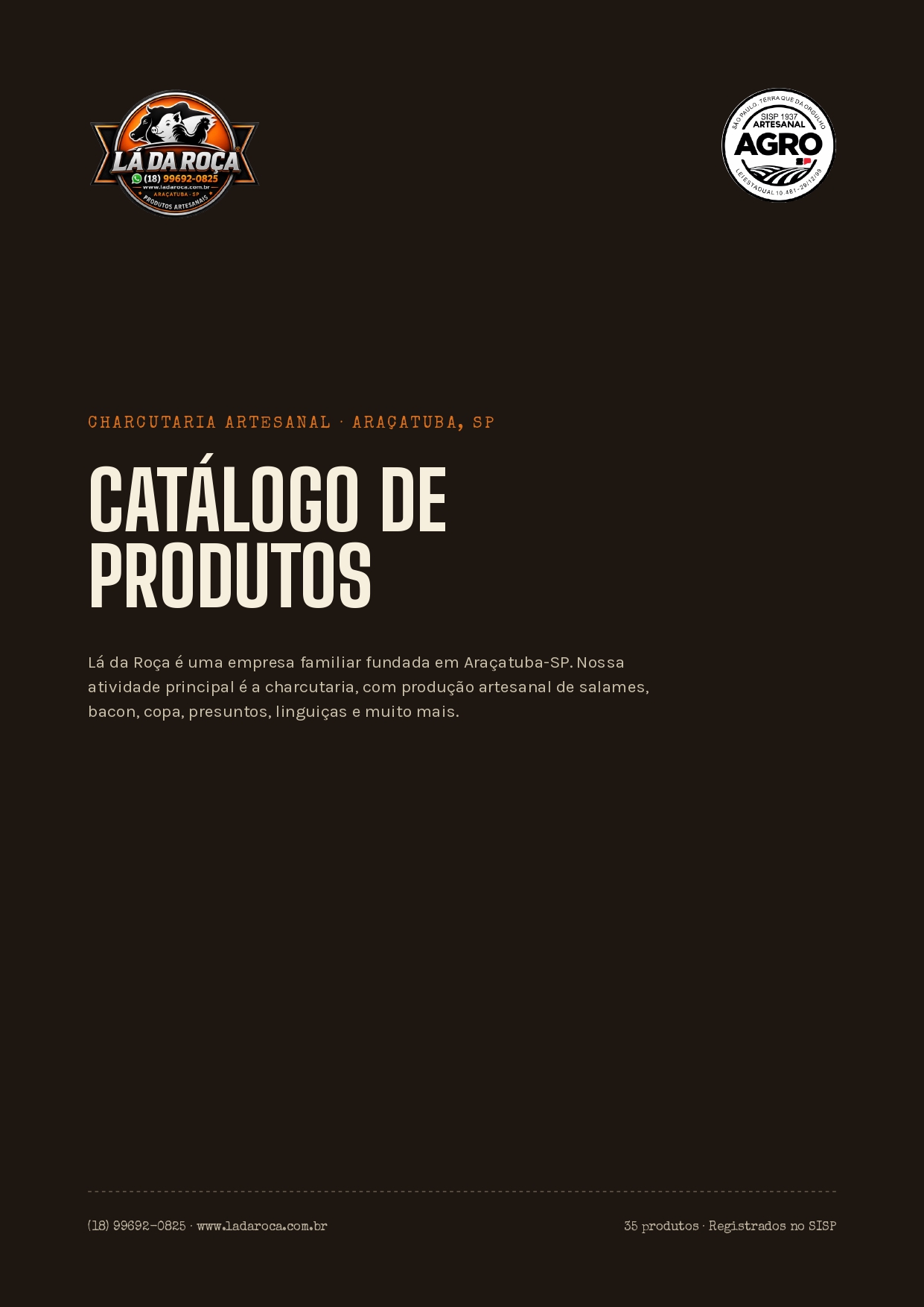 Página do catálogo: Embutidos