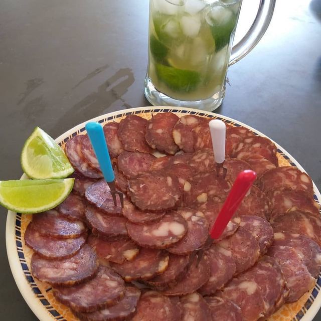 Salame — foto enviada por cliente Lá da Roça