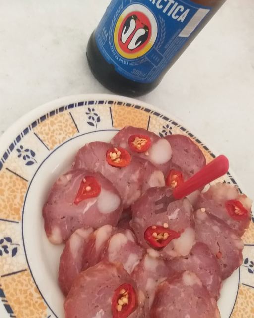 Salame — foto enviada por cliente Lá da Roça