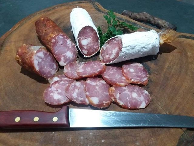 Salame — foto enviada por cliente Lá da Roça